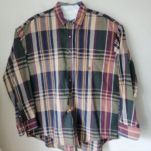 Wrangler 20X Western Shirt 2xL 18.5 35/36